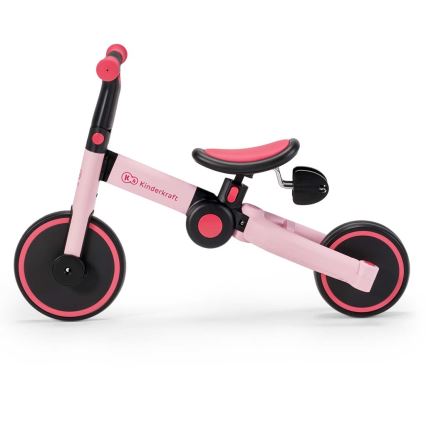 KINDERKRAFT - Detské odrážadlo 3v1 4TRIKE ružová