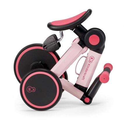 KINDERKRAFT - Detské odrážadlo 3v1 4TRIKE ružová