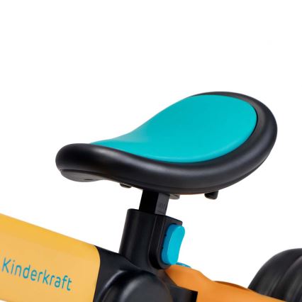 KINDERKRAFT - Detské odrážadlo 3v1 4TRIKE žltá/tyrkysová