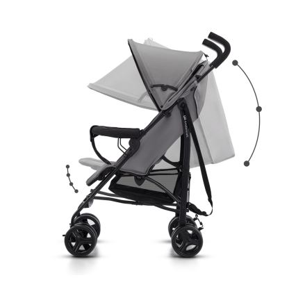 KINDERKRAFT - Golfový kočík TIK Stone grey