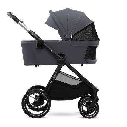 KINDERKRAFT - Kombinovaný kočík 2v1 NEA 2 Dark grey