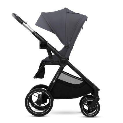 KINDERKRAFT - Kombinovaný kočík 2v1 NEA 2 Dark grey