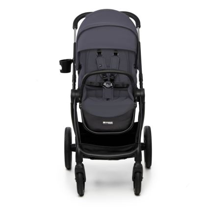 KINDERKRAFT - Kombinovaný kočík 2v1 NEA 2 Dark grey