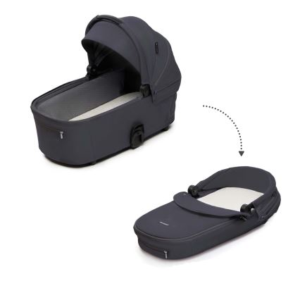 KINDERKRAFT - Kombinovaný kočík 2v1 NEA 2 Dark grey