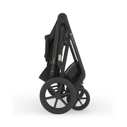 KINDERKRAFT - Kombinovaný kočík 3 v 1 PRIME 3 Venezian čierny