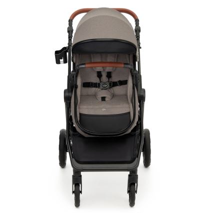 KINDERKRAFT - Kombinovaný kočík 3v1 ESME Sand beige + autosedačka MINK PRO
