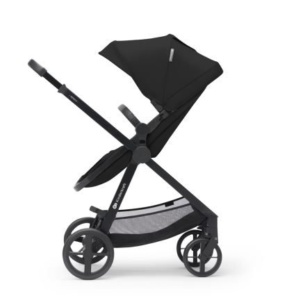 KINDERKRAFT - Kombinovaný kočík 3v1 NEWLY Classic black  + autosedačka MINK PRO