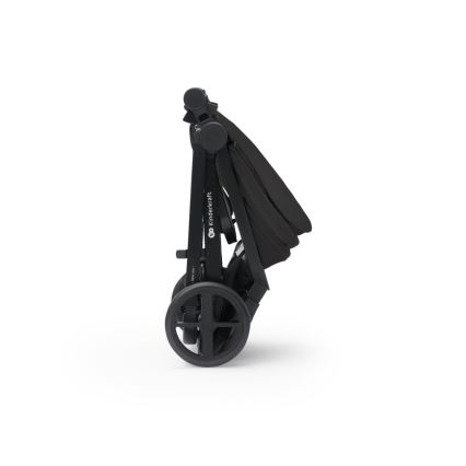 KINDERKRAFT - Kombinovaný kočík 3v1 NEWLY Classic black  + autosedačka MINK PRO