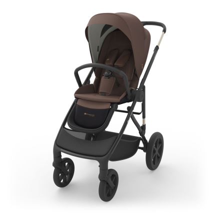 KINDERKRAFT - Kombinovaný kočík 3v1 PRIME 3 Velvet Mocca