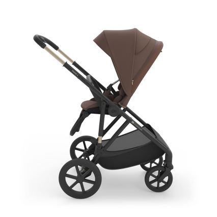 KINDERKRAFT - Kombinovaný kočík 3v1 PRIME 3 Velvet Mocca