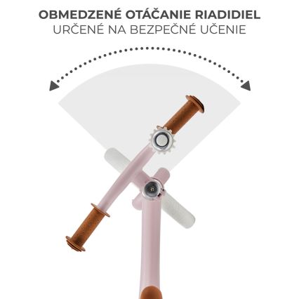 KINDERKRAFT - Odrážadlo FLY PLUS Powder pink