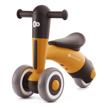 KINDERKRAFT - Odrážadlo MINIBI Premium oranžová/šedá