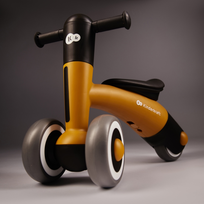 KINDERKRAFT - Odrážadlo MINIBI Premium oranžová/šedá