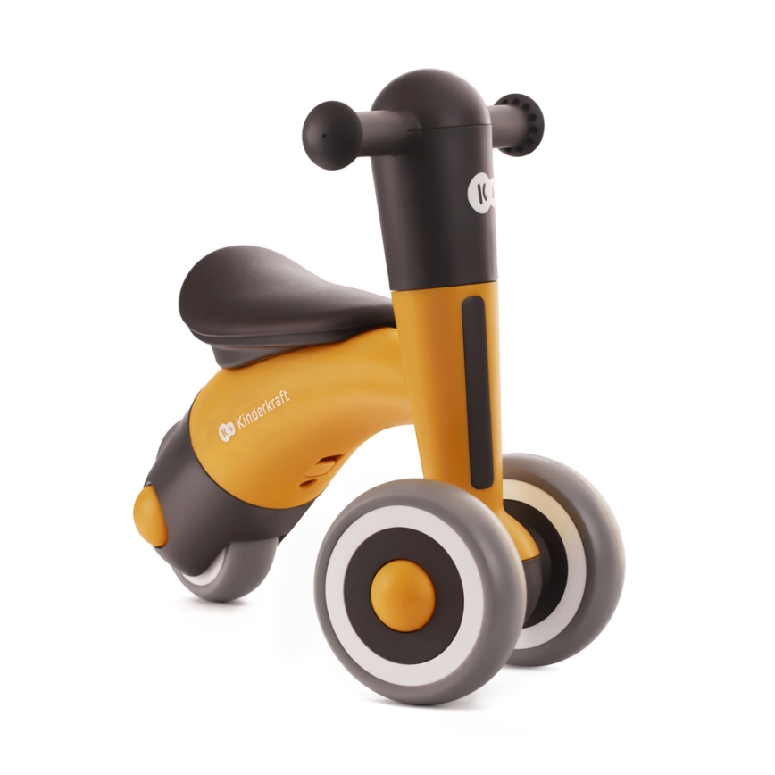 KINDERKRAFT - Odrážadlo MINIBI Premium oranžová/šedá