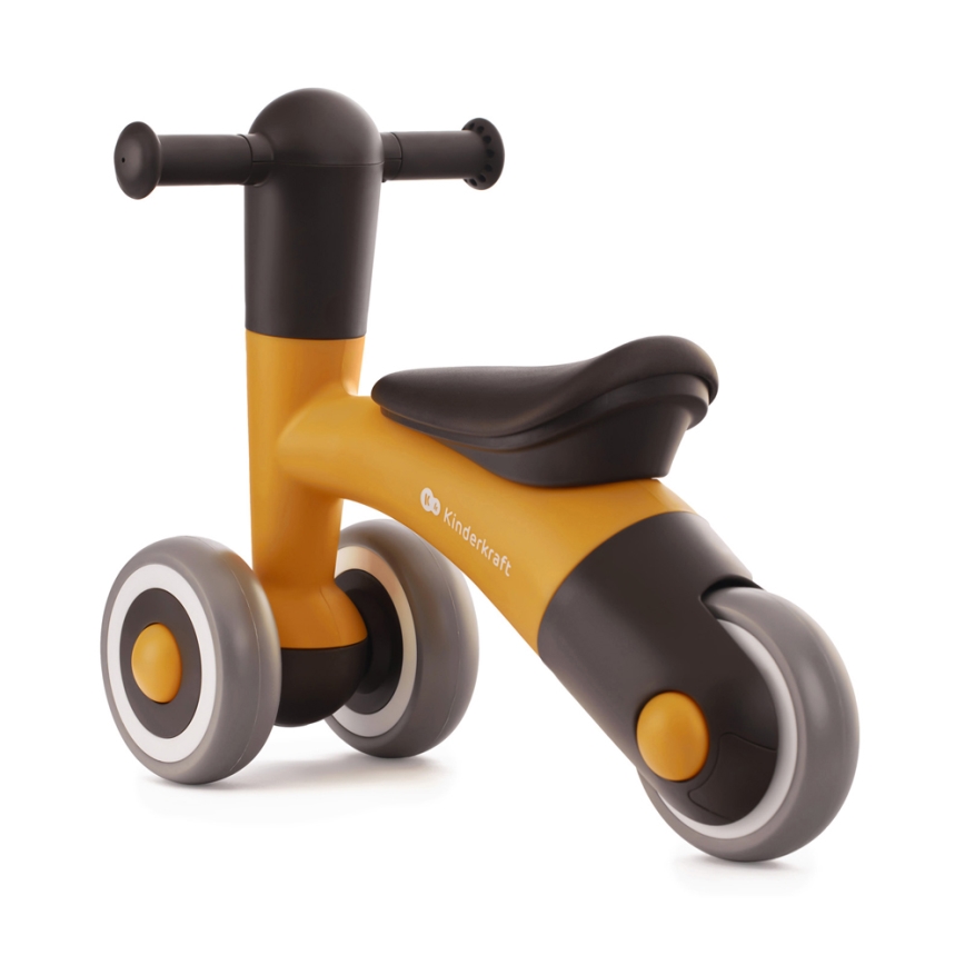 KINDERKRAFT - Odrážadlo MINIBI Premium oranžová/šedá