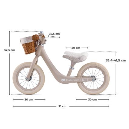 KINDERKRAFT - Odrážadlo RAPID 2 Dune Whisper Bizuu