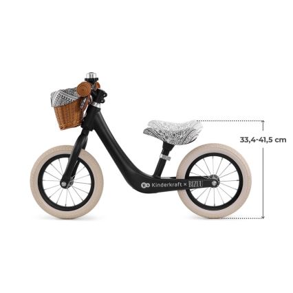 KINDERKRAFT - Odrážadlo RAPID 2 Lunar Black Bizuu