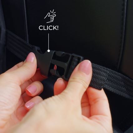 KINDERKRAFT - Organizér do auta čierny