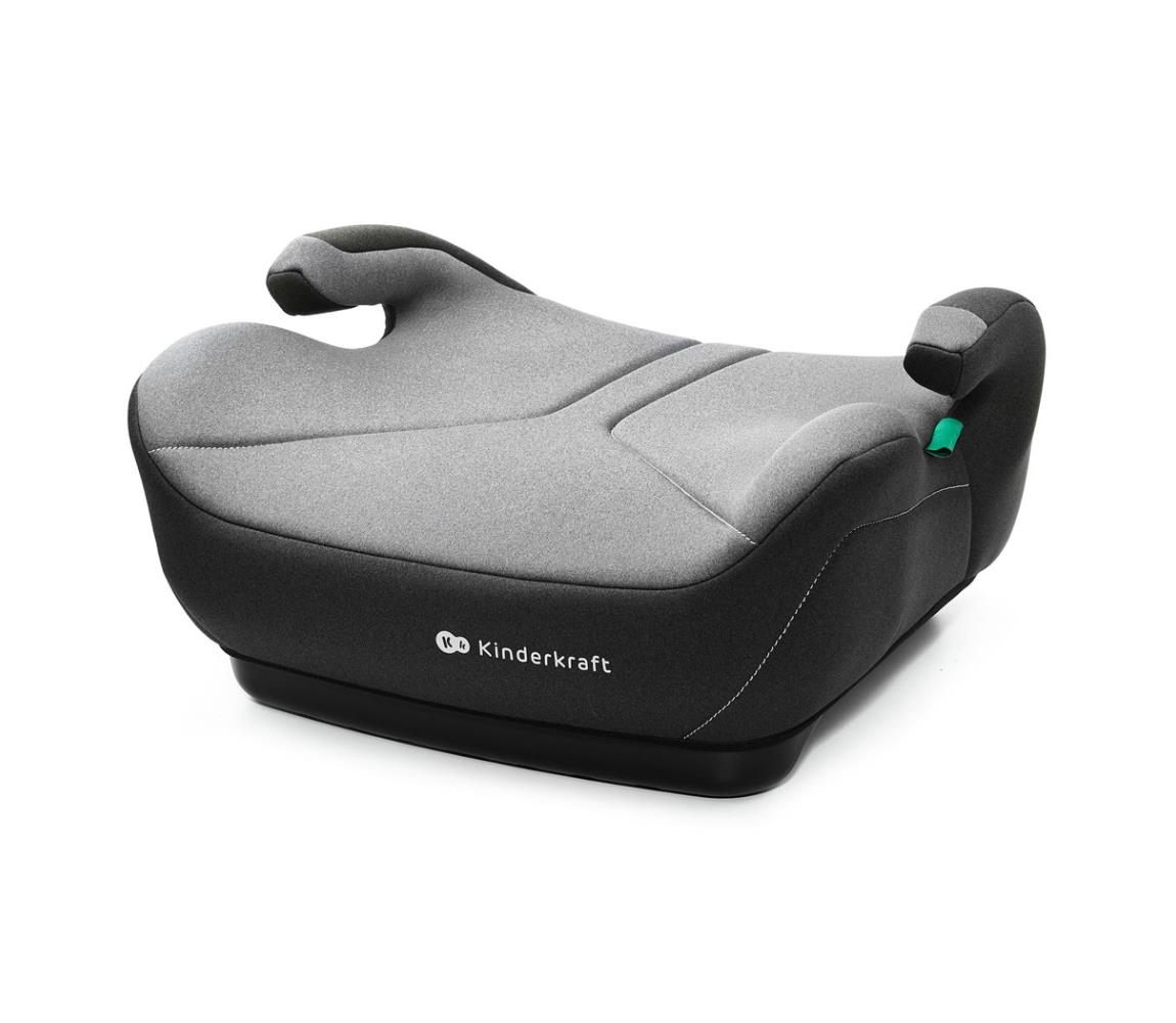 KINDERKRAFT - Podsedák do auta I-BOOST 2 125–150 cm sivý KCIBOO02GRY0000