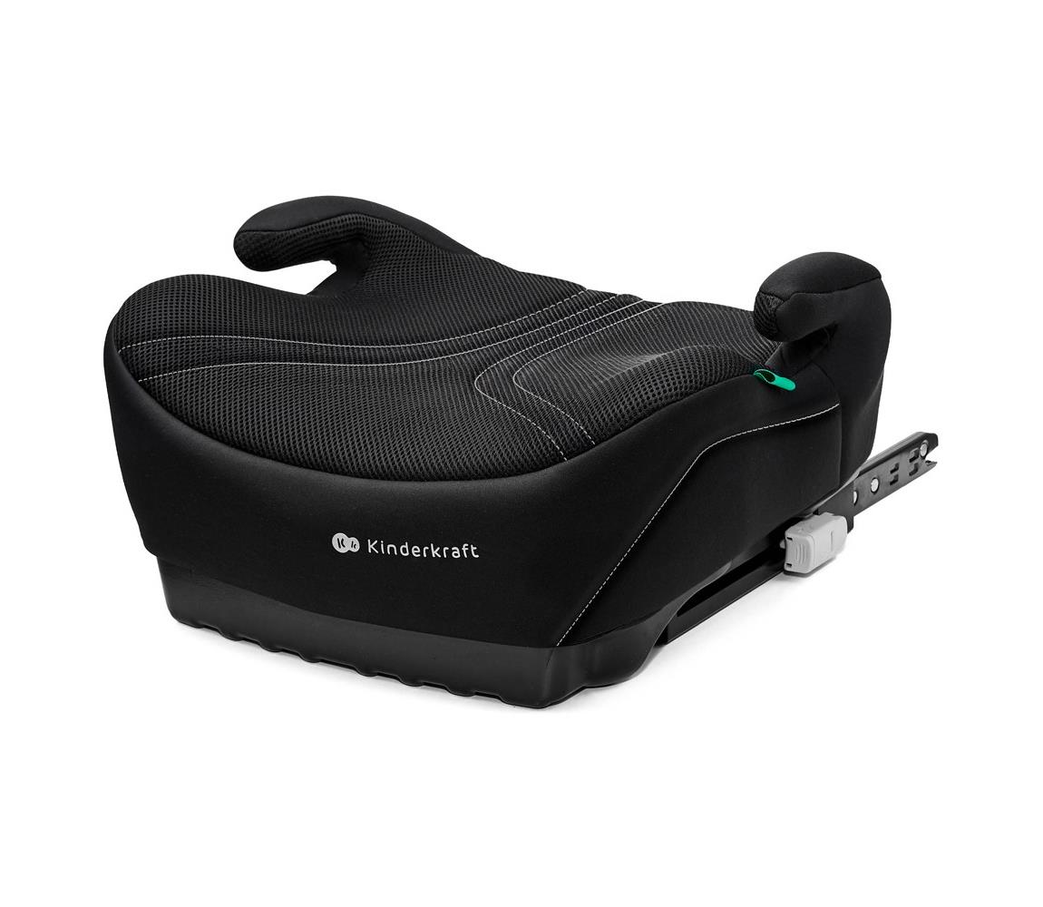 KINDERKRAFT - Podsedák do auta I-BOOST 2 PRO i-Size 125–150 cm čierny KCIBOO02BLKPR00
