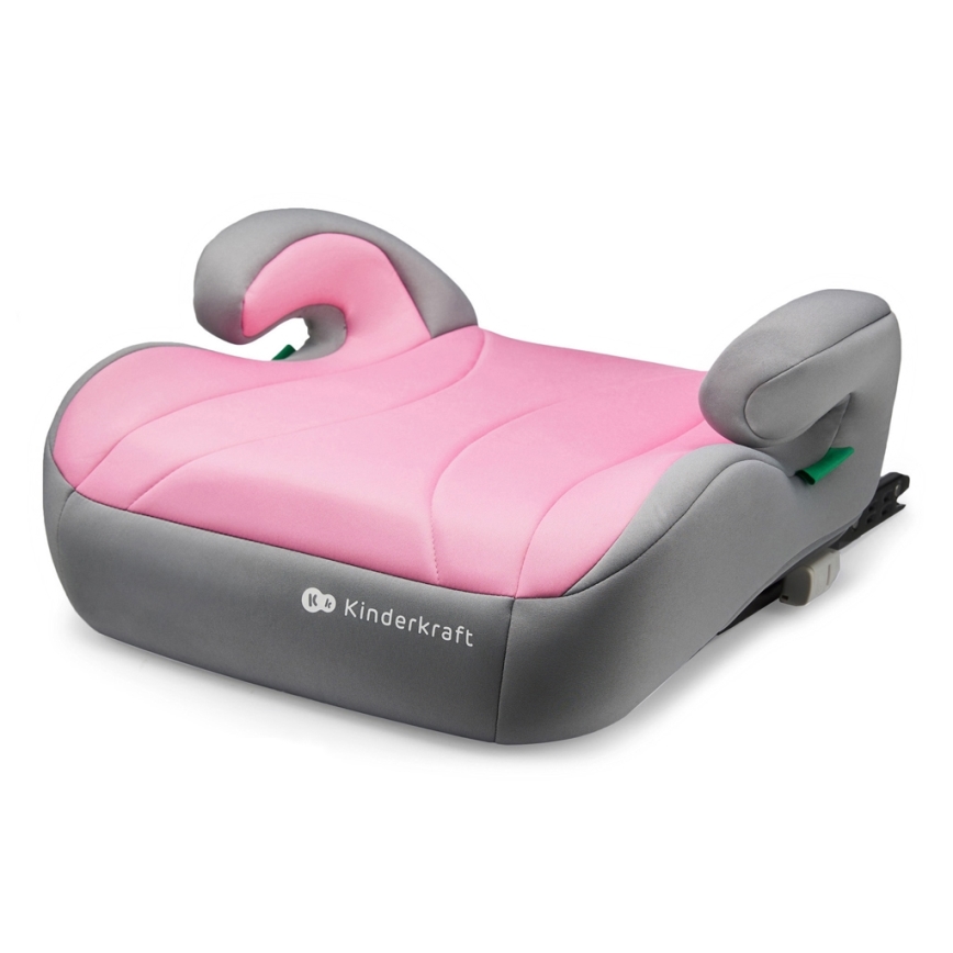 KINDERKRAFT - Podsedák do auta I-BOOST i-Size 135-150 cm ružová