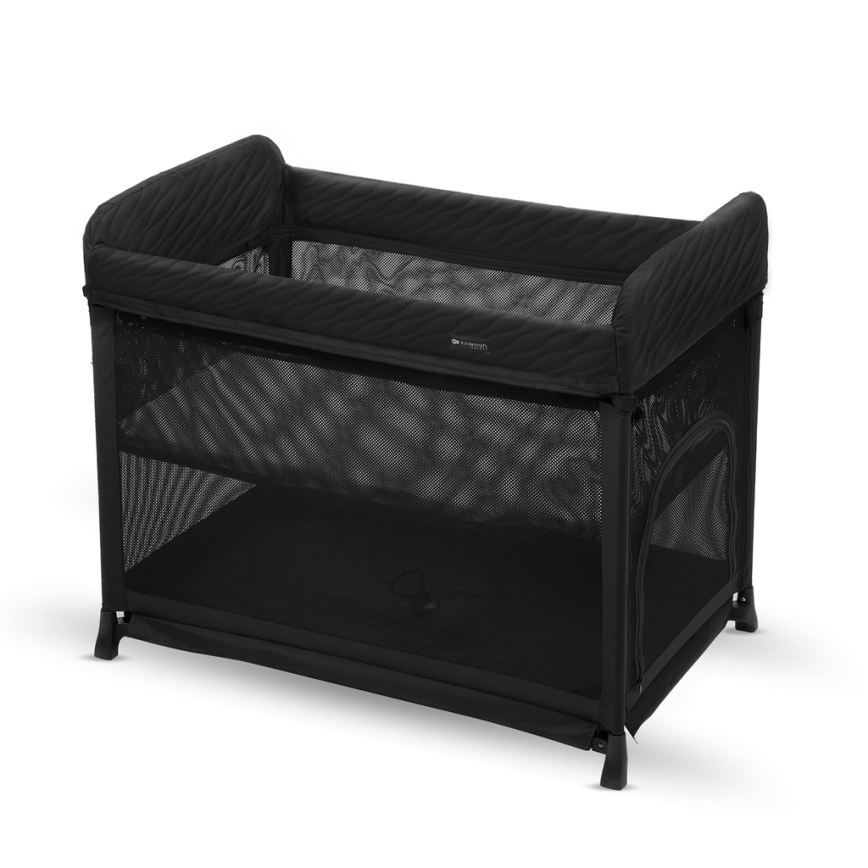 KINDERKRAFT SELECT - Cestovná postieľka MOON DREAM čierna