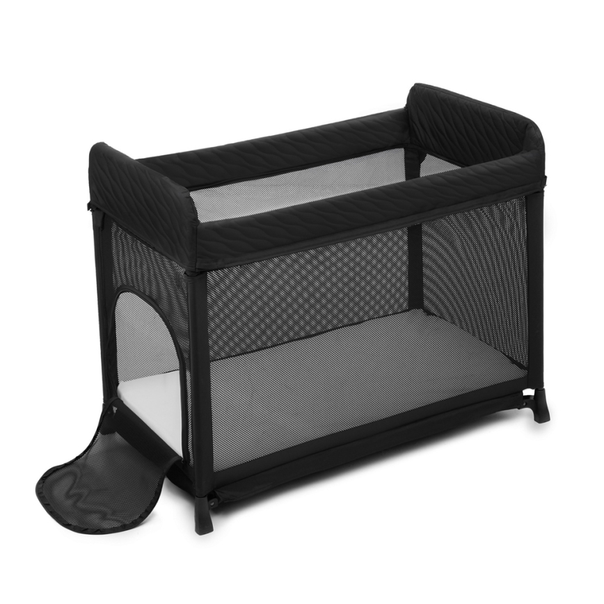 KINDERKRAFT SELECT - Cestovná postieľka MOON DREAM čierna