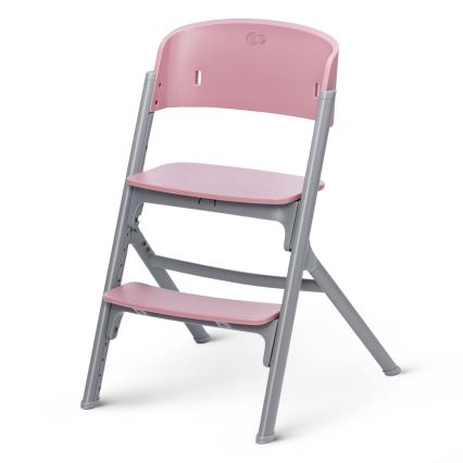 KINDERKRAFT SELECT - Detská jedálenská stolička 3v1 LIVY Premium Aster pink