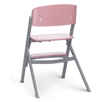 KINDERKRAFT SELECT - Detská jedálenská stolička 3v1 LIVY Premium Aster pink