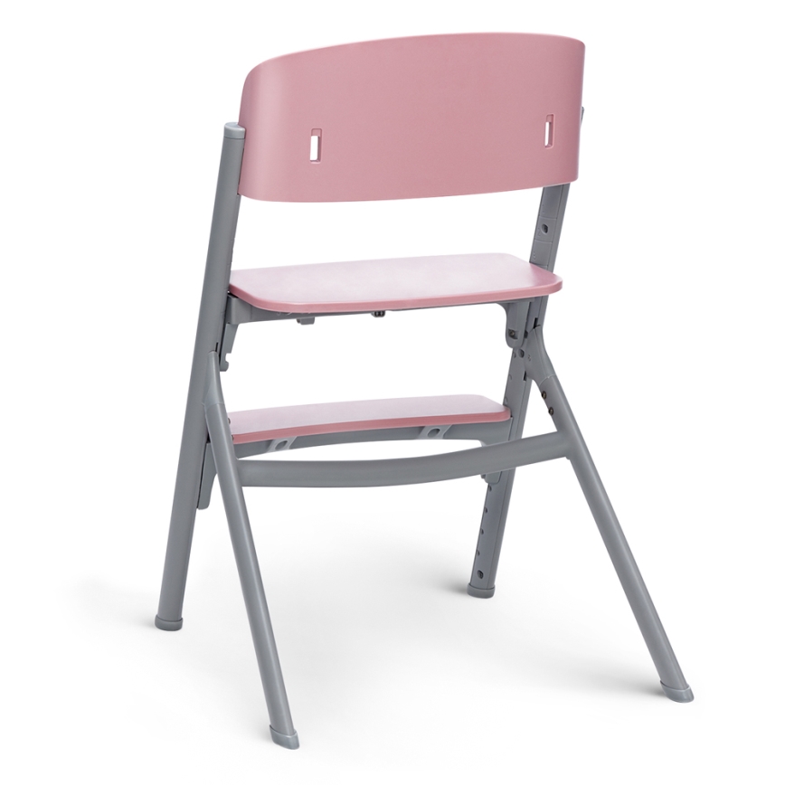 KINDERKRAFT SELECT - Detská jedálenská stolička 3v1 LIVY Premium Aster pink