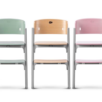 KINDERKRAFT SELECT - Detská jedálenská stolička 3v1 LIVY Premium Aster pink