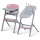 KINDERKRAFT SELECT - Detská jedálenská stolička 3v1 LIVY Premium Aster pink + ležadlo CALMEE