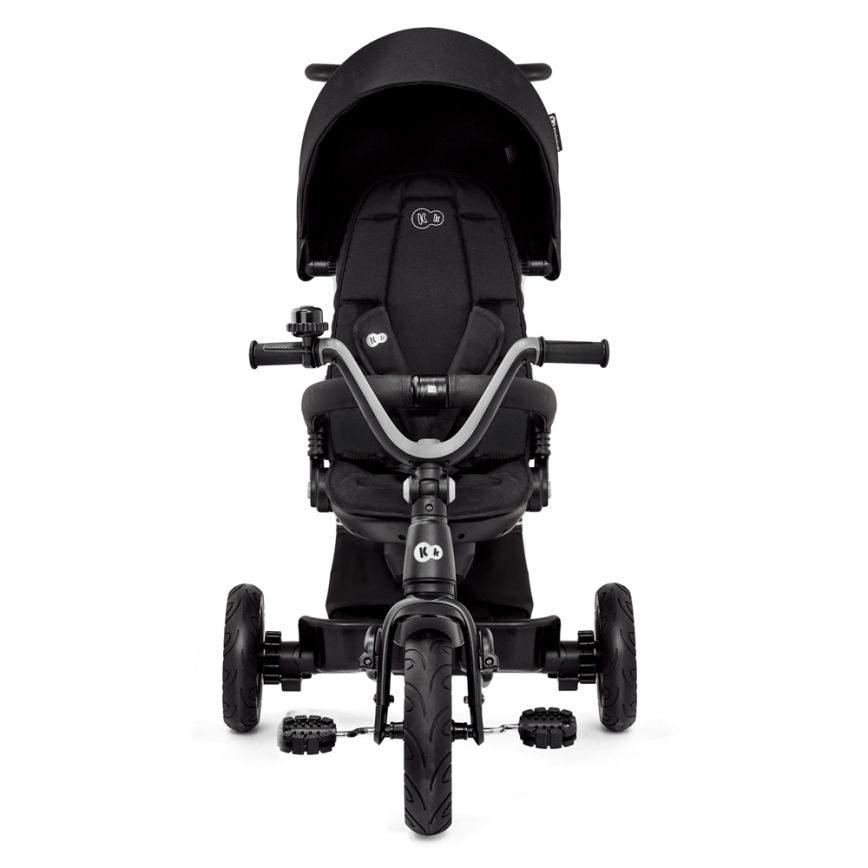 KINDERKRAFT SELECT - Detská trojkolka 5v1 EASYTWIST Premium čierna