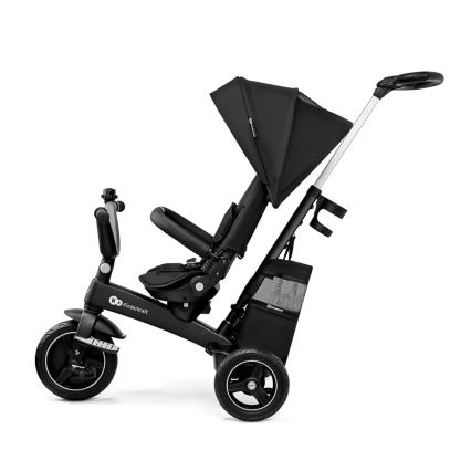 KINDERKRAFT SELECT - Detská trojkolka 5v1 EASYTWIST Premium čierna