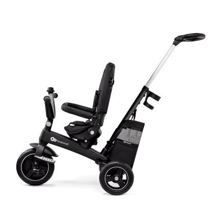 KINDERKRAFT SELECT - Detská trojkolka 5v1 EASYTWIST Premium čierna