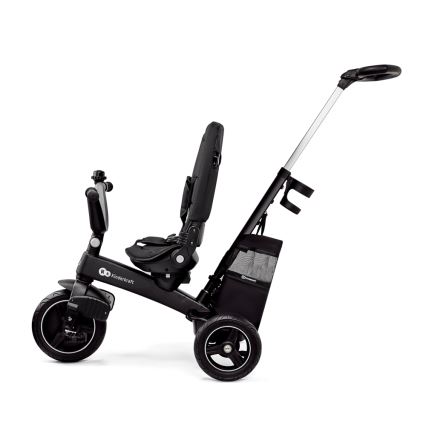 KINDERKRAFT SELECT - Detská trojkolka 5v1 EASYTWIST Premium čierna