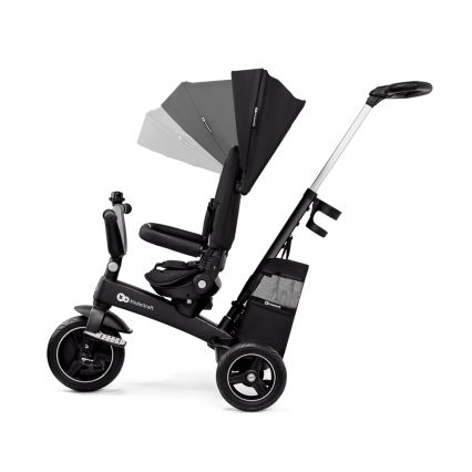 KINDERKRAFT SELECT - Detská trojkolka 5v1 EASYTWIST Premium čierna