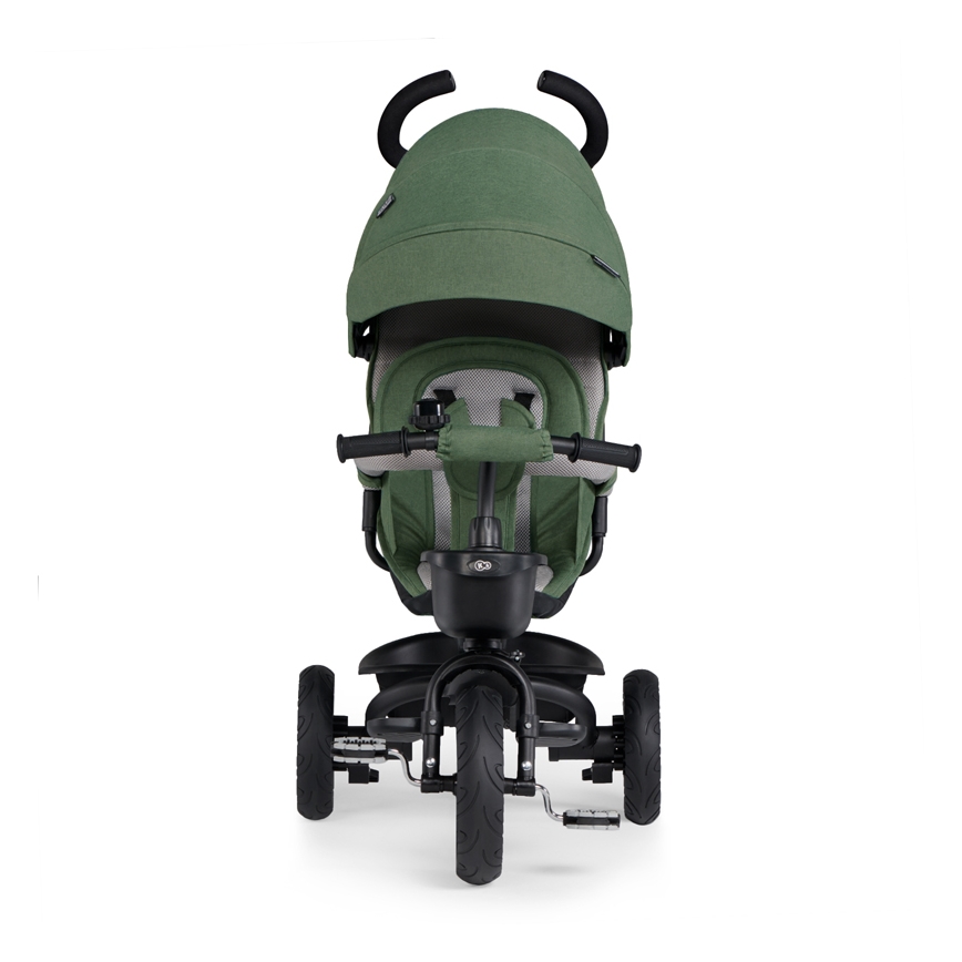 KINDERKRAFT SELECT - Detská trojkolka SPINSTEP Premium zelená