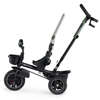 KINDERKRAFT SELECT - Detská trojkolka SPINSTEP Premium zelená