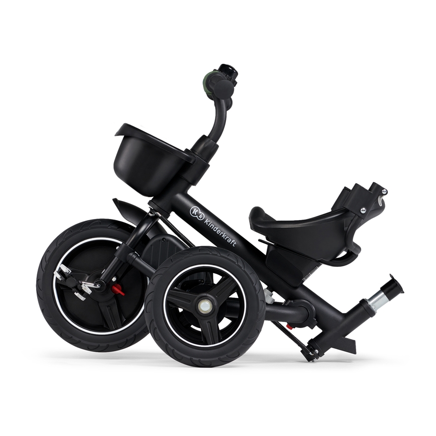 KINDERKRAFT SELECT - Detská trojkolka SPINSTEP Premium zelená