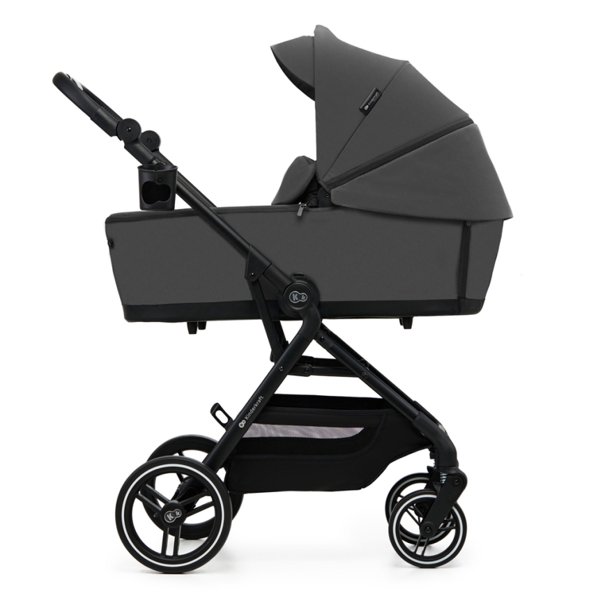 KINDERKRAFT SELECT - Kombinovaný kočík 2v1 YOXI Moonlight grey
