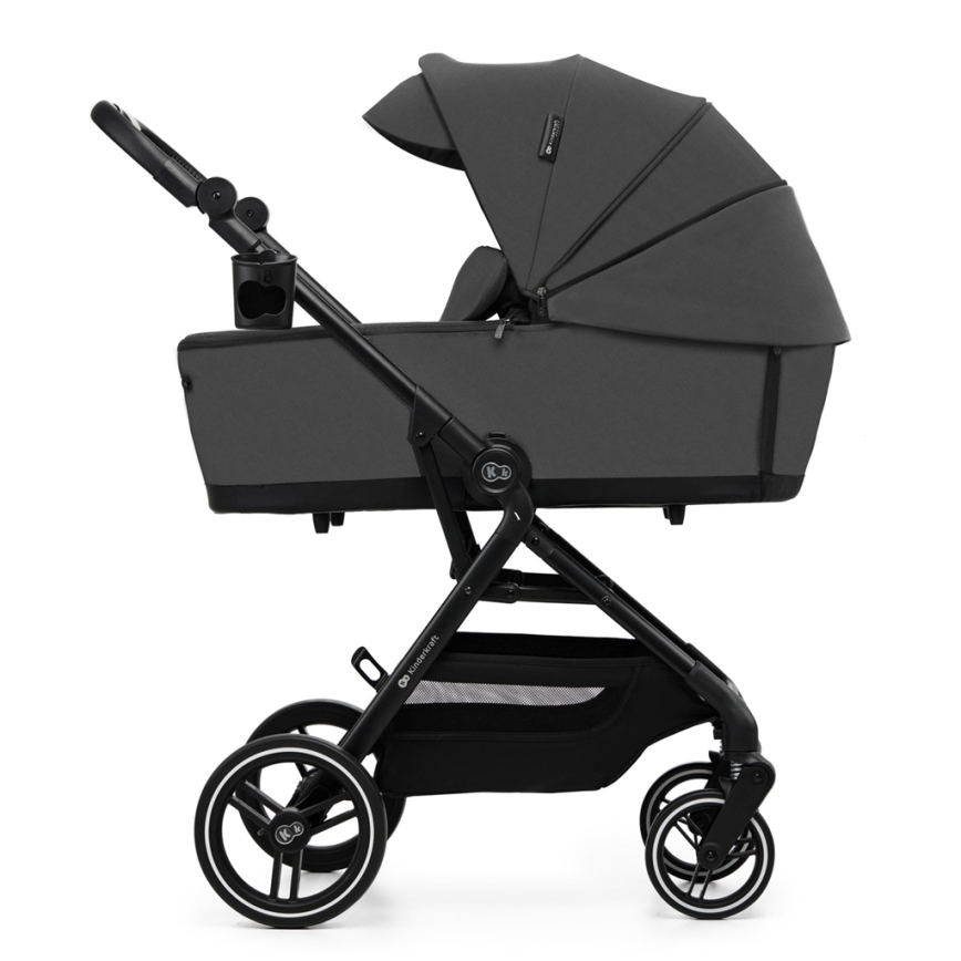 KINDERKRAFT SELECT - Kombinovaný kočík 2v1 YOXI Moonlight grey