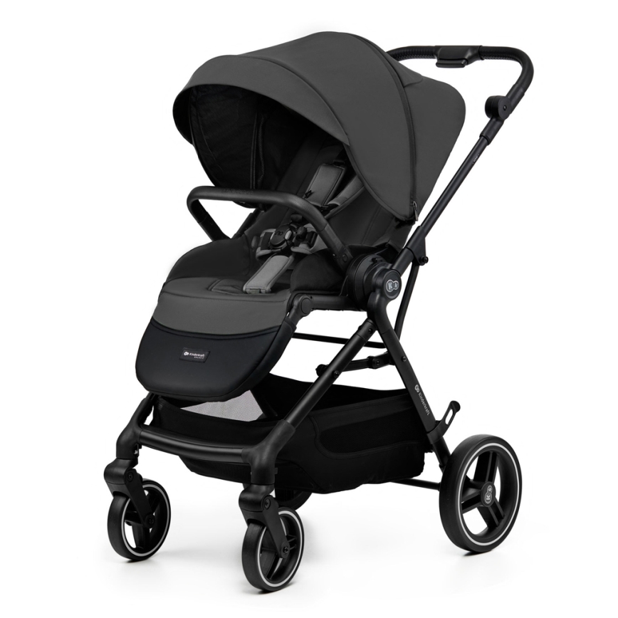 KINDERKRAFT SELECT - Kombinovaný kočík 2v1 YOXI Moonlight grey