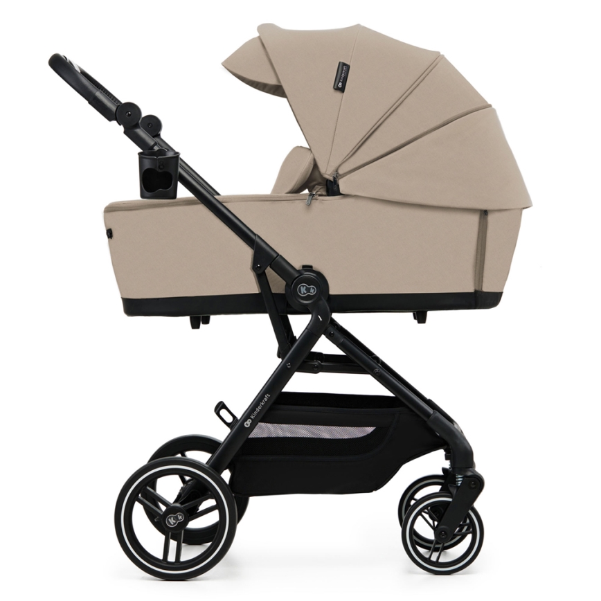 KINDERKRAFT SELECT - Kombinovaný kočík 2v1 YOXI Sand beige