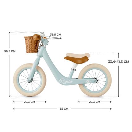 KINDERKRAFT SELECT - Odrážadlo RAPID2 Blue breeze