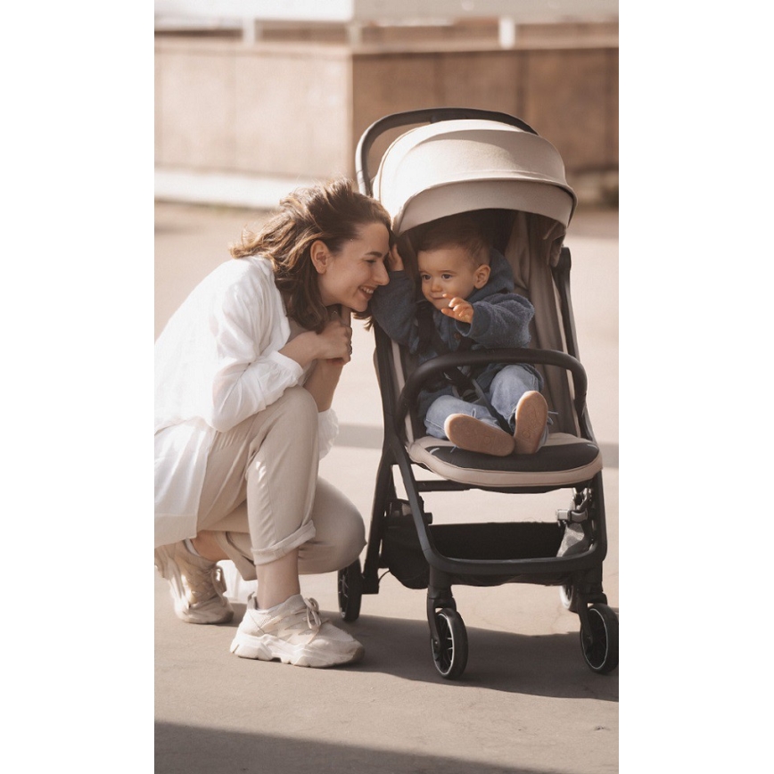 KINDERKRAFT SELECT - Športový kočík NUBI 2 béžová