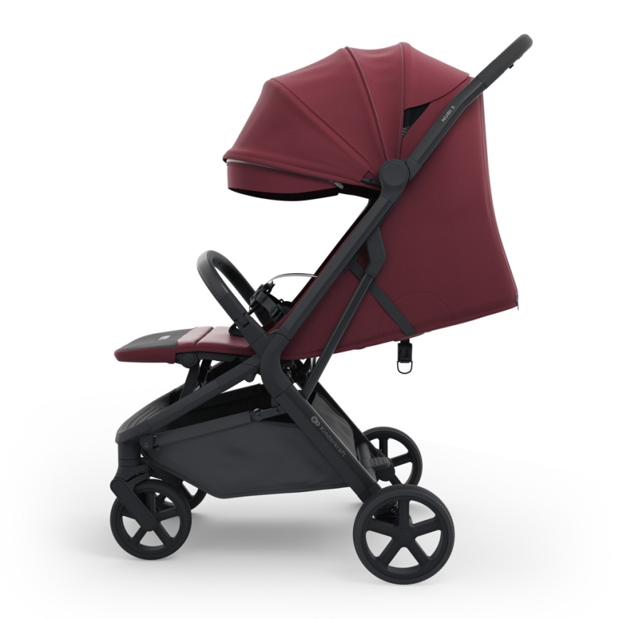 KINDERKRAFT SELECT - Športový kočík NUBI 3 Dark Ruby