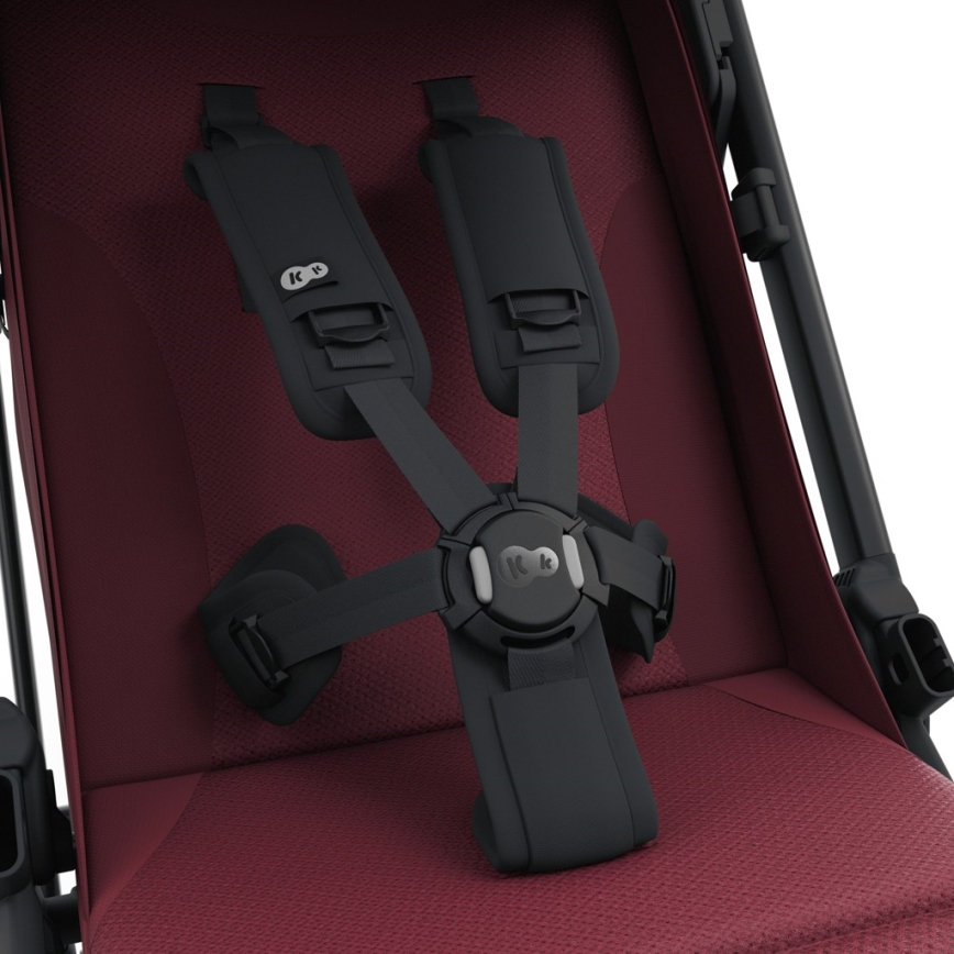 KINDERKRAFT SELECT - Športový kočík NUBI 3 Dark Ruby