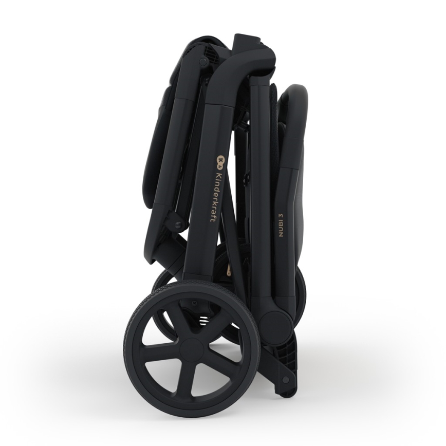 KINDERKRAFT SELECT - Športový kočík NUBI 3 Midnight Black