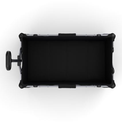 KINDERKRAFT - Skladací prepravný vozík WAGON ROLLSTER čierny